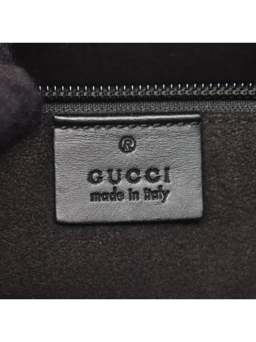 Gucci Shoulder Bag GG Carre Bag Khaki Canvas Leather